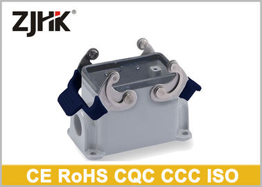 H10B-BK-2L 09300100301 Capô e caixa de conector industrial com base aberta inferior