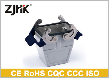 H10B-BK-2L 09300100301 Capô e caixa de conector industrial com base aberta inferior