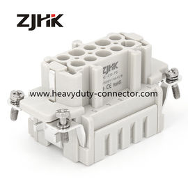 16A 10P FS Conector de carga pesada Cage Clamp Termination Substitua a série Weidmuller HDC HE