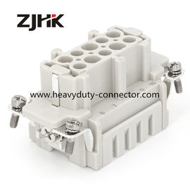 16A 10P FS Conector de carga pesada Cage Clamp Termination Substitua a série Weidmuller HDC HE