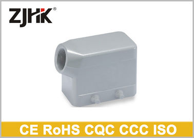 Conector industrial Hood Die Cast Aluminium Material da entrada lateral 09300101521 H10B-SE-4B